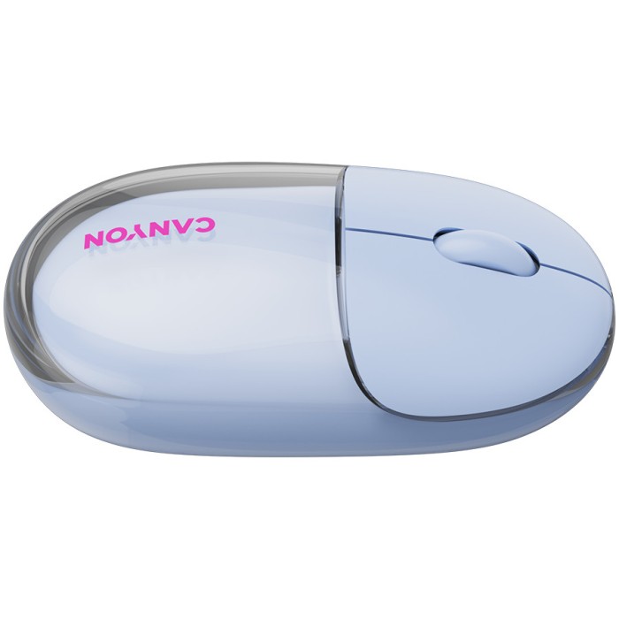 CANYON mouse OnClick 24 BT/ Wireless Transparent/Blue