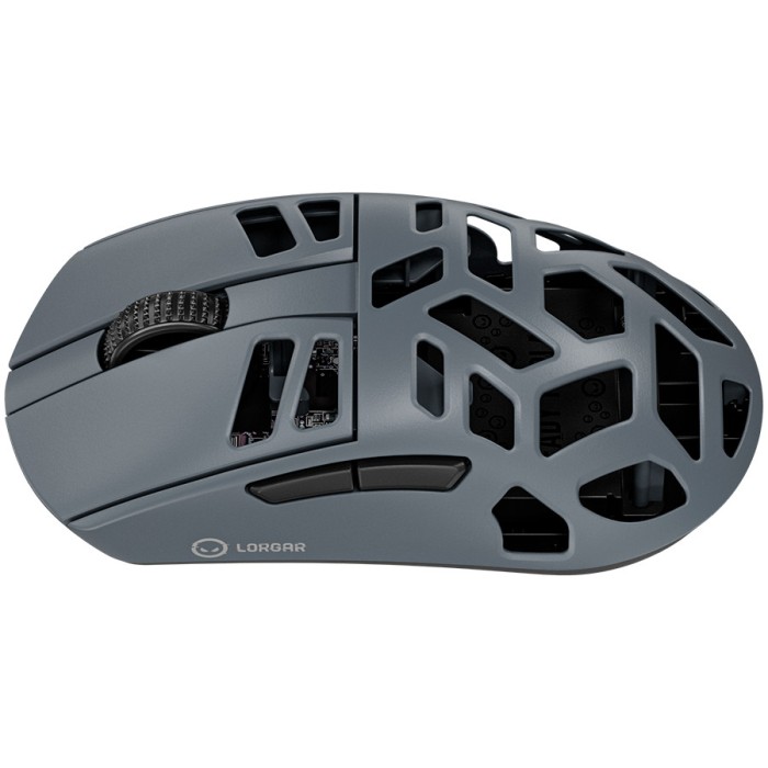 LORGAR Gaming Mouse MSE90W Magnesium Alloy Wireless Gaming Mouse Elite, Dark Grey