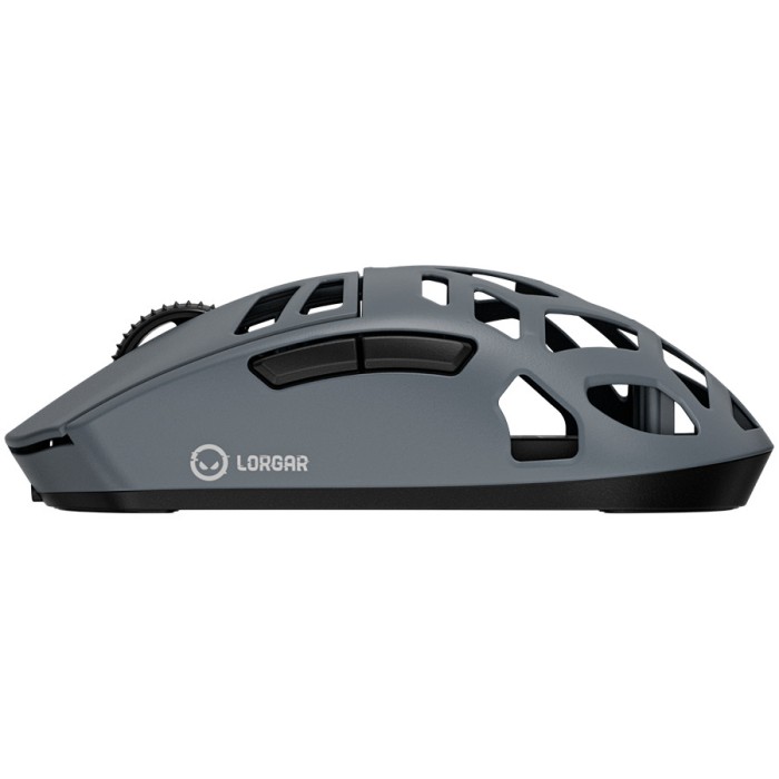 LORGAR Gaming Mouse MSE90W Magnesium Alloy Wireless Gaming Mouse Elite, Dark Grey