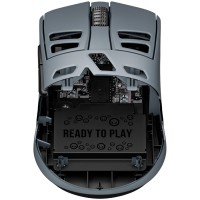 LORGAR Gaming Mouse MSE90W Magnesium Alloy Wireless Gaming Mouse Elite, Dark Grey