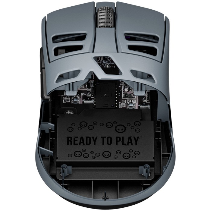 LORGAR Gaming Mouse MSE90W Magnesium Alloy Wireless Gaming Mouse Elite, Dark Grey