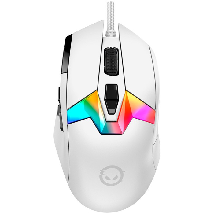 LORGAR Gaming Mouse MSP80 Pro Wired PixArt 3395 8K White