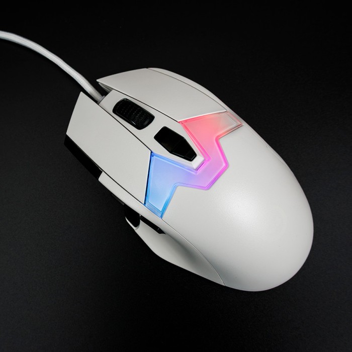 LORGAR Gaming Mouse MSP80 Pro Wired PixArt 3395 8K White