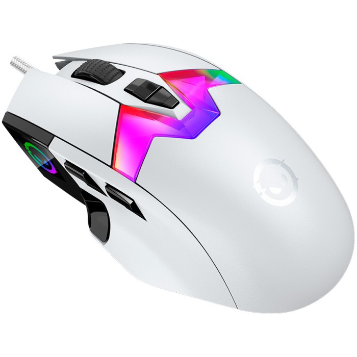LORGAR Gaming Mouse MSP80 Pro Wired PixArt 3395 8K White