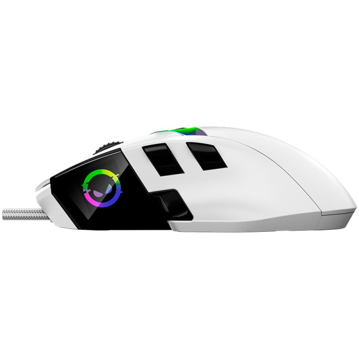 LORGAR Gaming Mouse MSP80 Pro Wired PixArt 3395 8K White