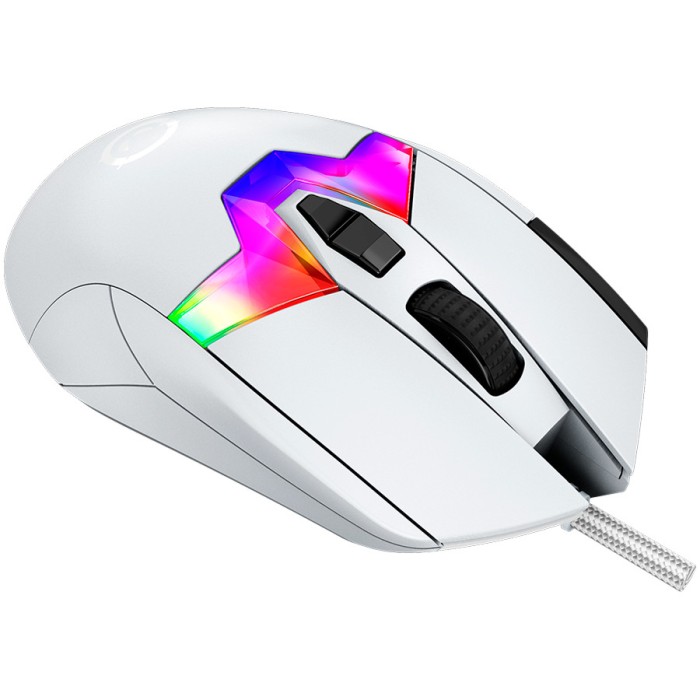 LORGAR Gaming Mouse MSP80 Pro Wired PixArt 3395 8K White