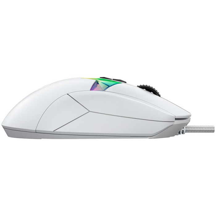 LORGAR Gaming Mouse MSP80 Pro Wired PixArt 3395 8K White
