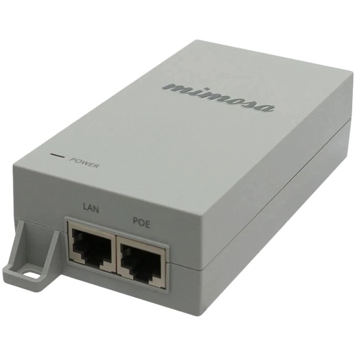 Gigabit Power over Ethernet (PoE)Injector 50V, 1.2A, 52W for allproducts (replacement for100-00022). POWER CORD NOTINCLUDED. Bulk in plastic bags.