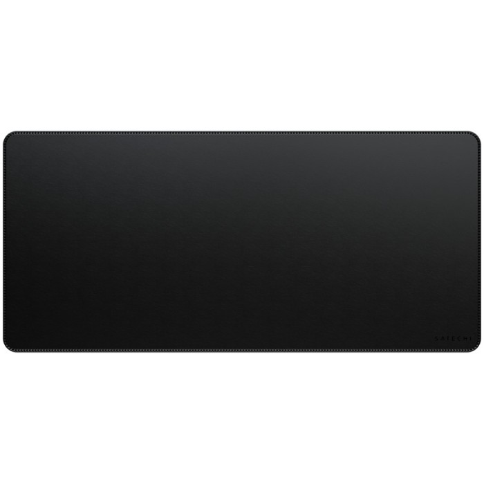 SATECHI Vegan-Leather Premium Desk Mat (Black)
