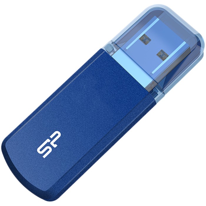 Silicon Power Helios - 202 128GB Pendrive USB 3.2 Gen1 Aluminum casing, Blue