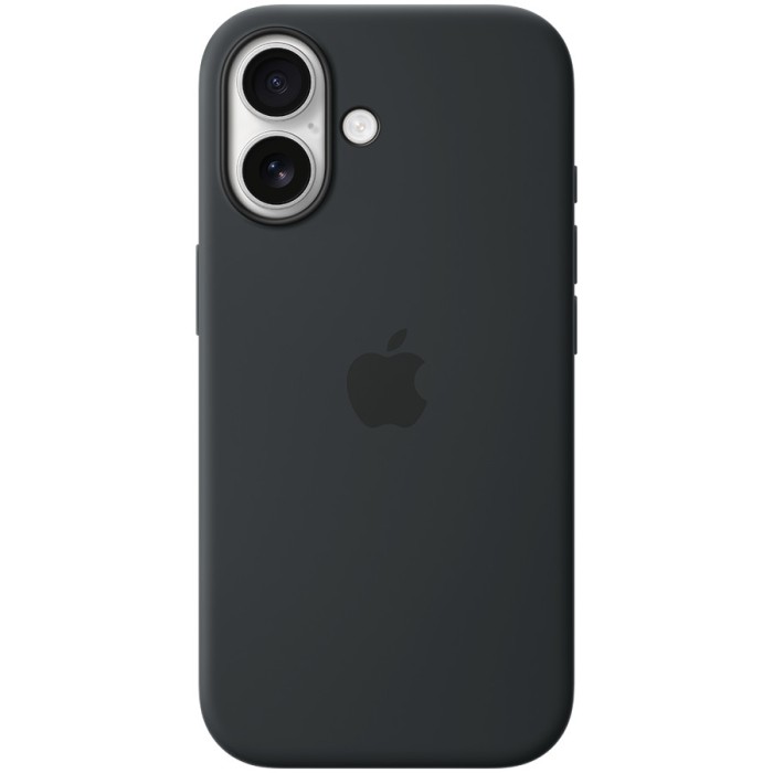 iPhone 17 Silicone Case with MagSafe - Black,Model A3558