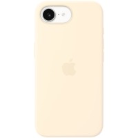 iPhone 17e Silicone Case with MagSafe - Vanilla,Model A3646