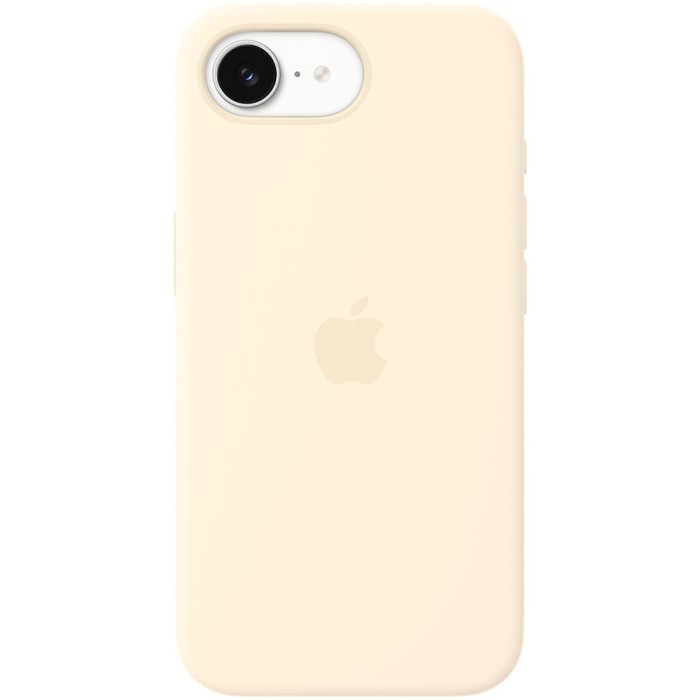 iPhone 17e Silicone Case with MagSafe - Vanilla,Model A3646