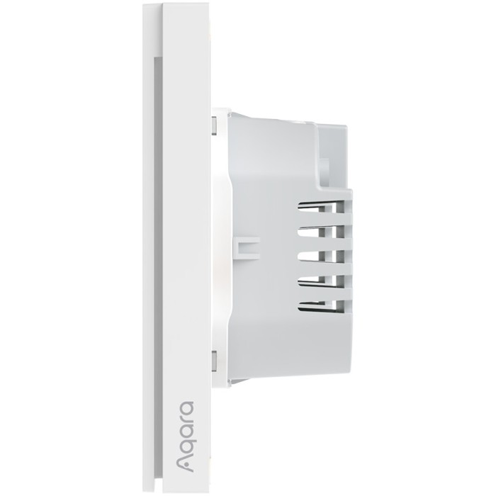 Настенный выключатель одноклавишный Aqara Smart Wall Switch H1 (With Neutral, Single Rocker)
