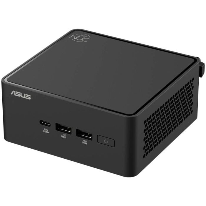 ASUS NUC 15 PRO/RNUC15CRHI300002/Core 3 100U 15W/Intel UHD graphics/no RAM/no Storage/Intel Wi-Fi 7 BE202/USB Total - 7/4 USB Type-A/3 USB Type-C (1x USB3.2 + 2x TB4)/2x HDMI 2.1/Support Displays - 4x 4K/no OS/EU Cord/Kit (L6)/Tall/EAN:4711387949924