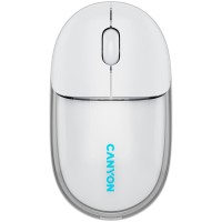 CANYON mouse OnClick 24 BT/ Wireless Transparent/White