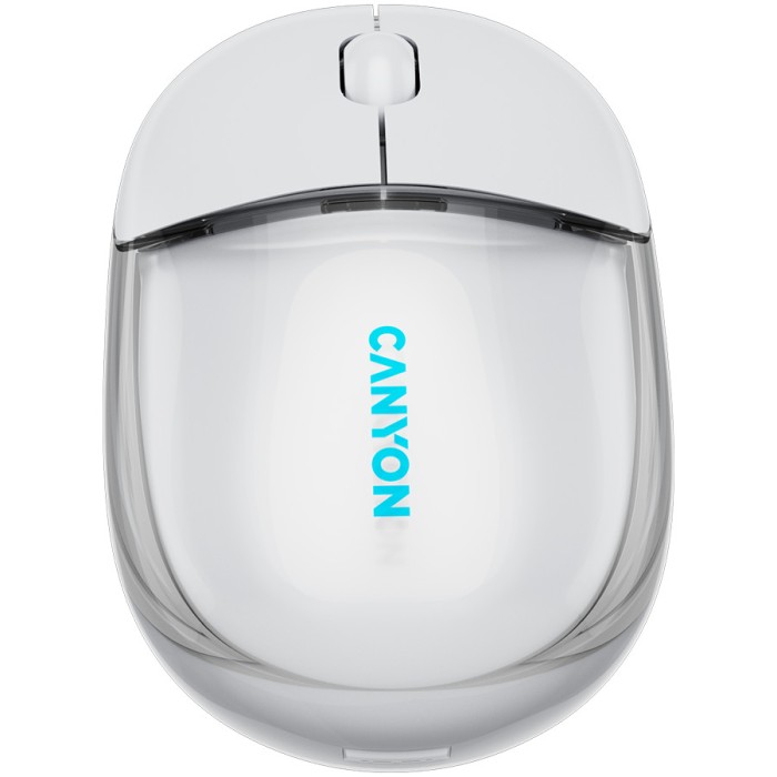 CANYON mouse OnClick 24 BT/ Wireless Transparent/White