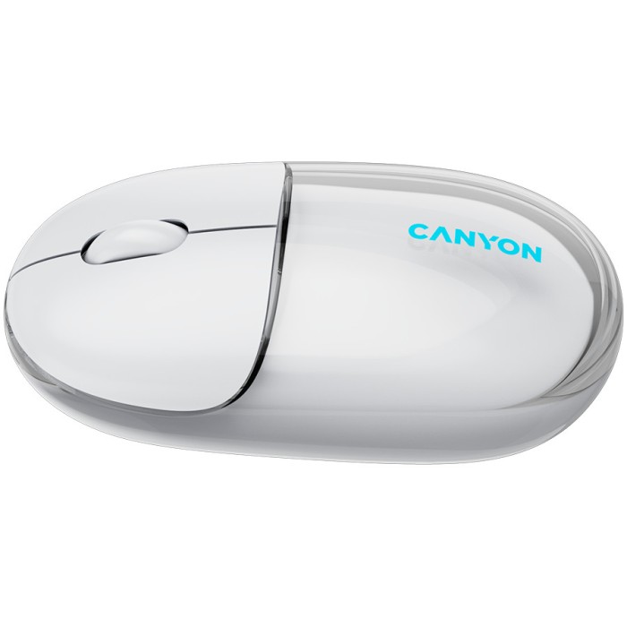 CANYON mouse OnClick 24 BT/ Wireless Transparent/White