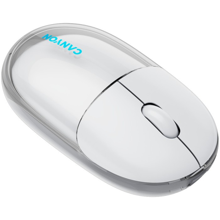 CANYON mouse OnClick 24 BT/ Wireless Transparent/White