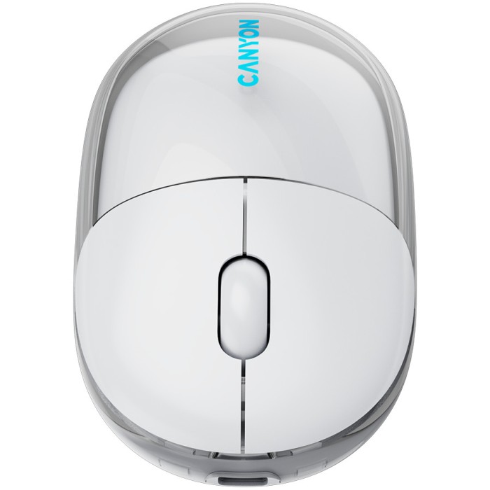 CANYON mouse OnClick 24 BT/ Wireless Transparent/White