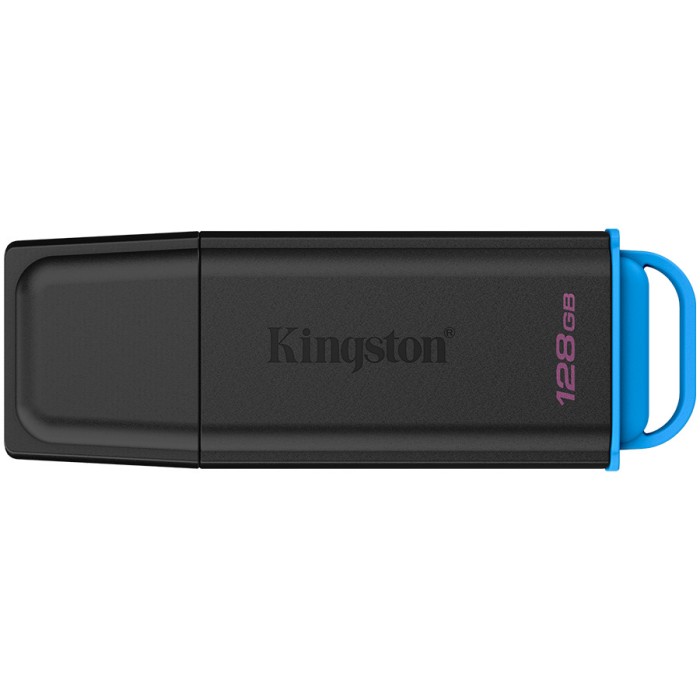 KINGSTON 128GB Portable USB 3.2 Gen 1 DataTraveler Exodia Black/Blue