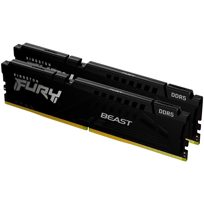 Kingston DRAM 16GB 5600MT/s DDR5 CL36 DIMM (Kit of 2) FURY Beast Black EXPO