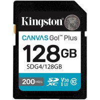 KINGSTON 128GB SDXC Canvas Go Plus Gen4 200MB/s C10 UHS-I U3 V30
