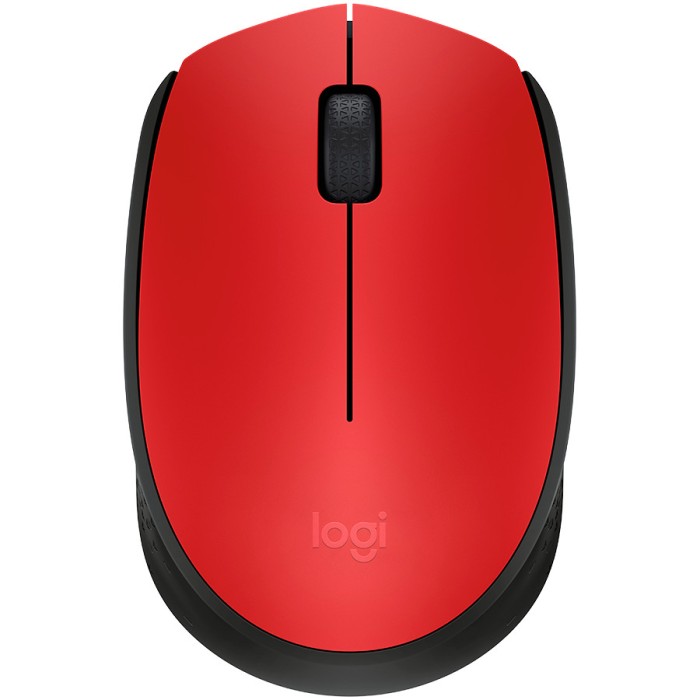 LOGITECH M171 Wireless Mouse - RED