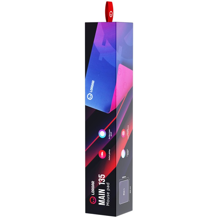 LORGAR Gaming Mouse Pad Main 135 Speed Purple