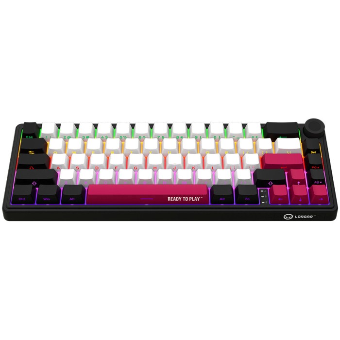 LORGAR Gaming Keyboard KBP70MW Pro Wireless 65% Black RU