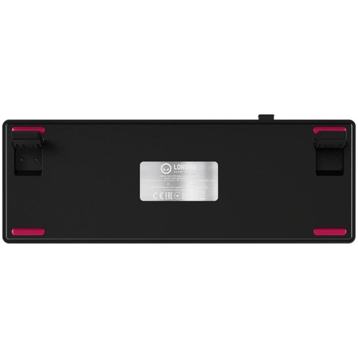LORGAR Gaming Keyboard KBP70MW Pro Wireless 65% Black RU