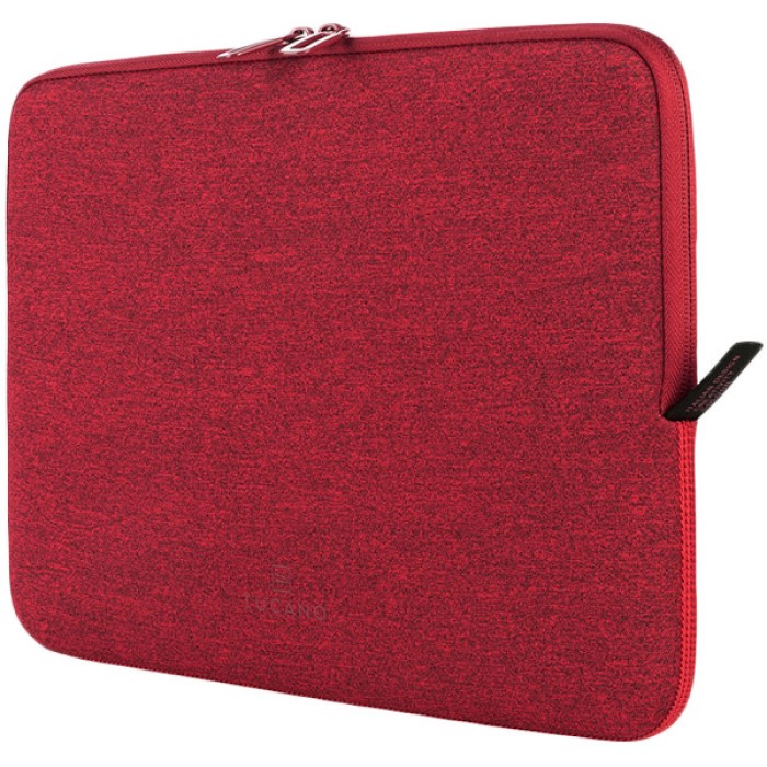 TUCANO MELANGE Sleeve for MacBook Air 15 (2023) / MacBook Pro 15 (2016-2019) / Laptop 14 / Laptop 13, Burgundy