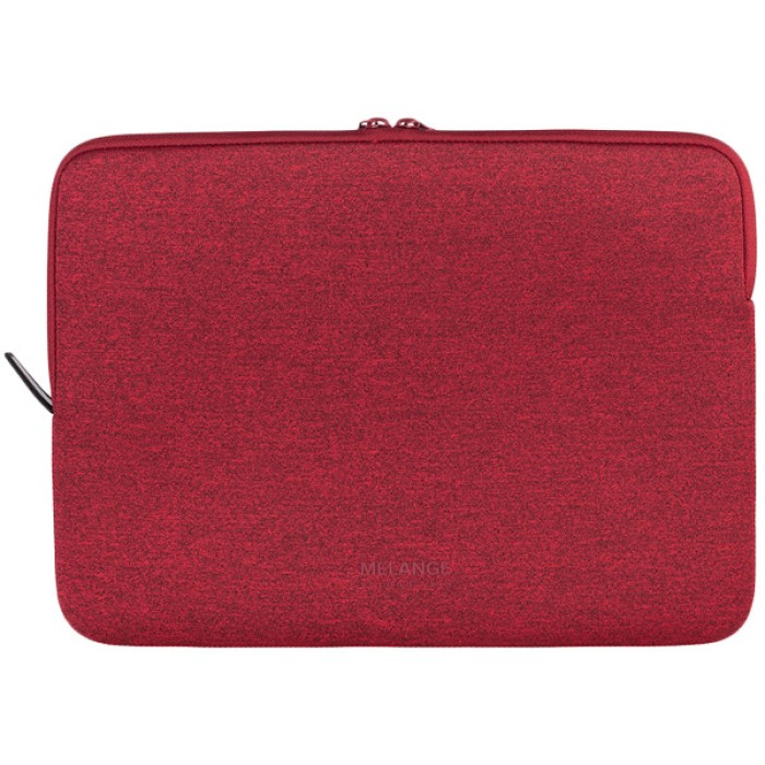 TUCANO MELANGE Sleeve for MacBook Air 15 (2023) / MacBook Pro 15 (2016-2019) / Laptop 14 / Laptop 13, Burgundy