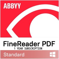 ABBYY FineReader PDF Standard, Single User License (ESD), Subscription, 1y