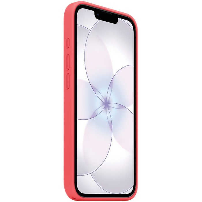 iPhone 17e Silicone Case with MagSafe - Bright Guava,Model A3646