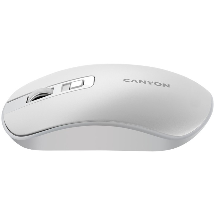 CANYON mouse MW-18 Wireless Charge Pearl White