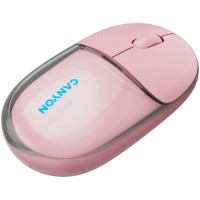 CANYON mouse OnClick 24 BT/ Wireless Transparent/Pink