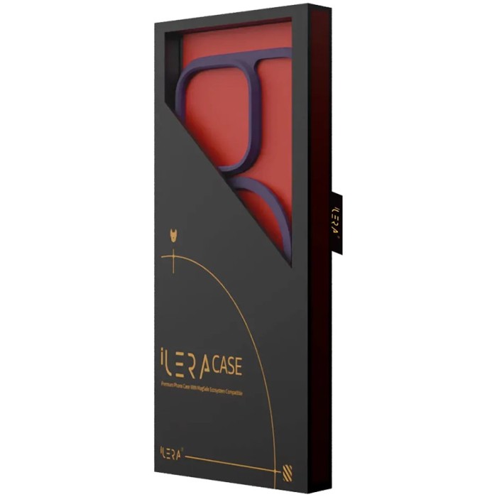 iLeraGo ColorAnt Clear Case, Lila for iPhone 16 Pro
