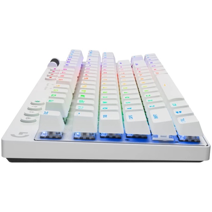LOGITECH G PRO X TKL LIGHTSPEED Mechanical Gaming Keyboard - WHITE - US INT'L - TACTILE