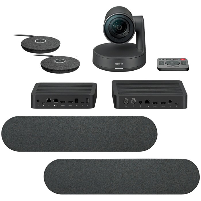 LOGITECH RALLY PLUS ULTRA-HD CONFERENCE CAM - BLACK - EMEA