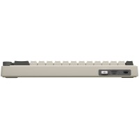 LORGAR KBP70MW, Wireless 65% Mechanical Gaming Keyboard Pro, Beige, EN/RU layout