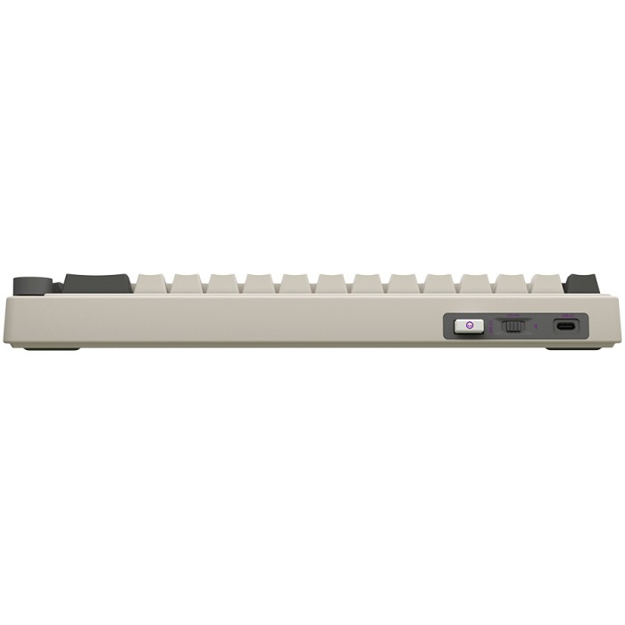 LORGAR KBP70MW, Wireless 65% Mechanical Gaming Keyboard Pro, Beige, EN/RU layout