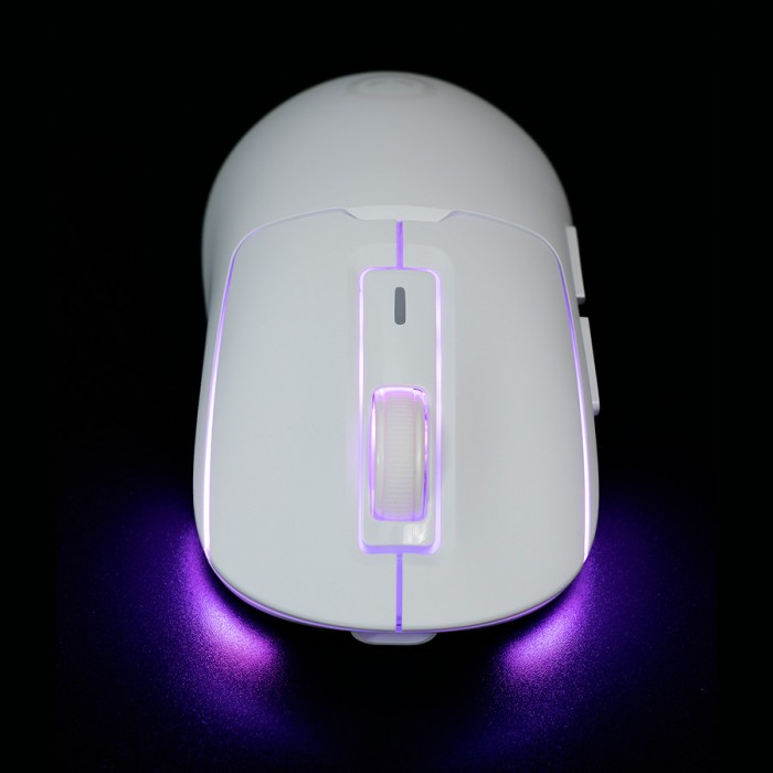 LORGAR Gaming Mouse MSA10W Advanced Wireless PixArt 3311 White