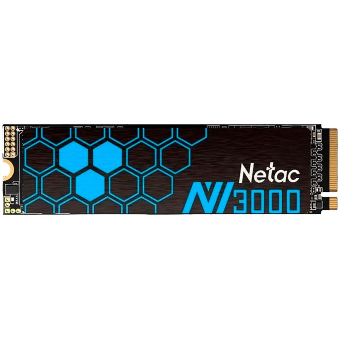 Netac NV3000 PCIe 3 x4 M.2 2280 NVMe 3D NAND SSD 500GB, R/W up to 3100/2100MB/s, with heat sink