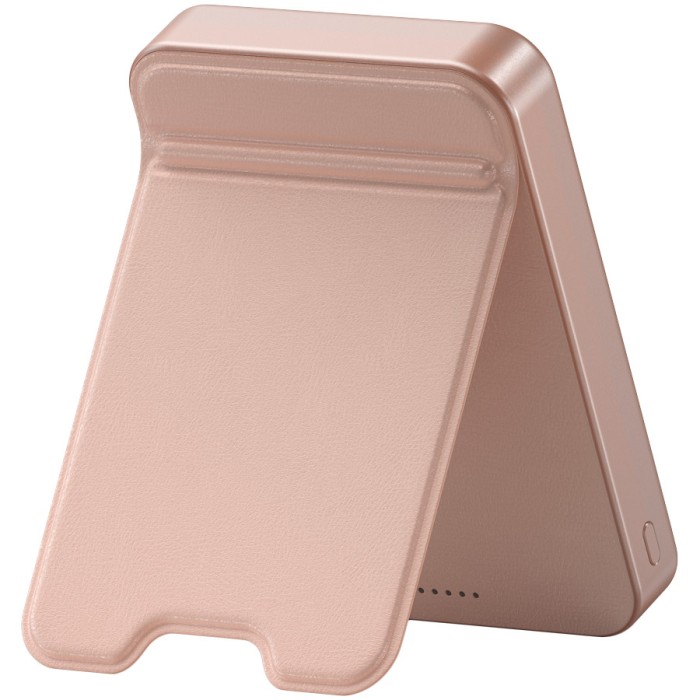 SATECHI Qi2 10K Magnetic Power Bank with Stand (Desert Rose)