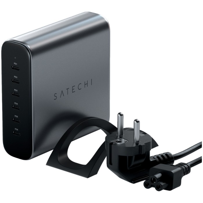 SATECHI 200W USB-C 6-Port PD GaN Charger - EU