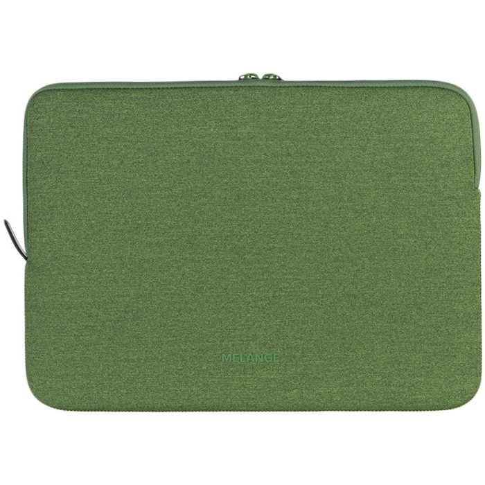 TUCANO MELANGE Sleeve for MacBook Air 15 (2023) / MacBook Pro 15 (2016-2019) / Laptop 14 / Laptop 13, Green