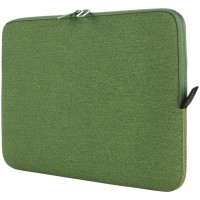 TUCANO MELANGE Sleeve for MacBook Air 15 (2023) / MacBook Pro 15 (2016-2019) / Laptop 14 / Laptop 13, Green