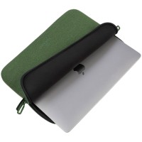 TUCANO MELANGE Sleeve for MacBook Air 15 (2023) / MacBook Pro 15 (2016-2019) / Laptop 14 / Laptop 13, Green