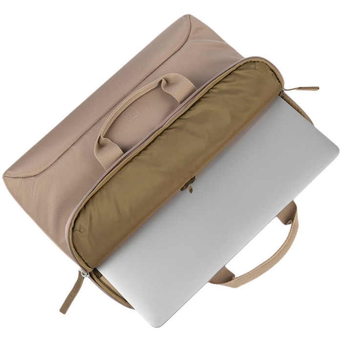 TUCANO SMILZA Bag for MacBook Air 13 (before 2018) / MacBook Pro 13 (2016-2020) / MacBook Air 13 (2018-2020) / MacBook Air 15 (2023) / Laptop 14, Beige